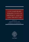 Contemporary Perspectives on Property, Equity and Trust Law cover