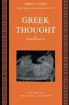 Greek Thought cover