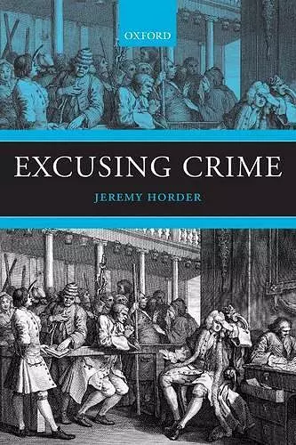 Excusing Crime cover