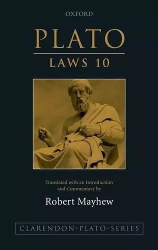 Plato: Laws 10 cover