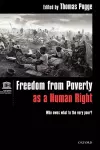 Freedom from Poverty as a Human Right cover