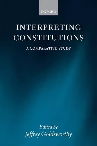 Interpreting Constitutions cover