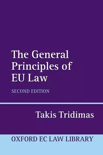 The General Principles of EU Law cover