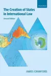 The Creation of States in International Law cover