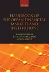 Handbook of European Financial Markets and Institutions cover