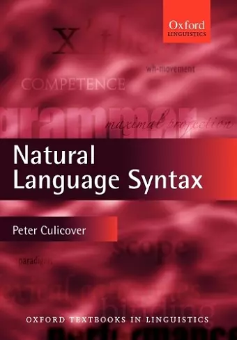 Natural Language Syntax cover