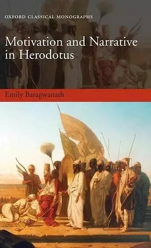 Motivation and Narrative in Herodotus cover