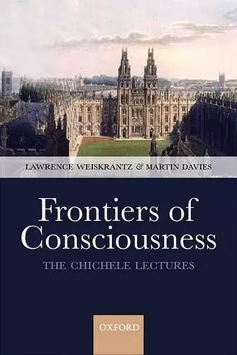 Frontiers of Consciousness cover