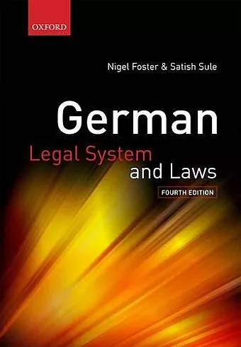 German Legal System and Laws cover