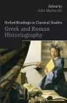 Greek and Roman Historiography cover