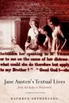 Jane Austen's Textual Lives cover