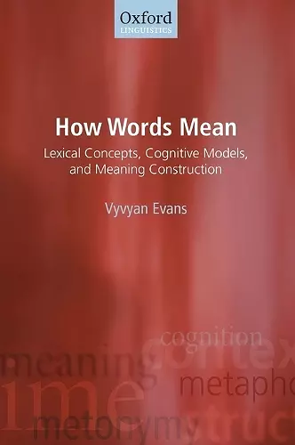 How Words Mean cover