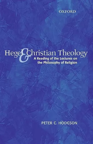 Hegel and Christian Theology cover