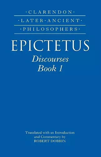 Epictetus: Discourses, Book 1 cover