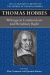 Thomas Hobbes: Writings on Common Law and Hereditary Right cover