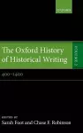 The Oxford History of Historical Writing cover