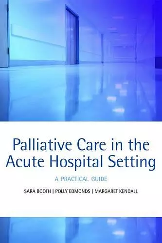 Palliative care in the acute hospital setting cover