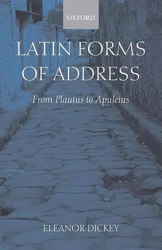 Latin Forms of Address cover