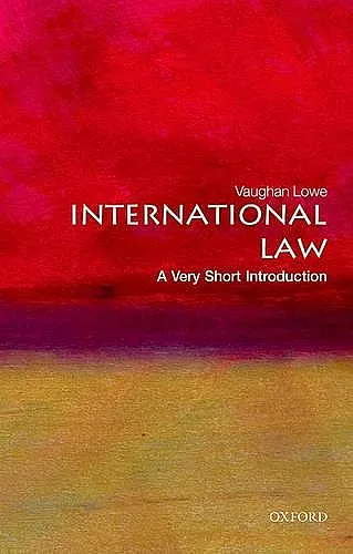 International Law: A Very Short Introduction cover