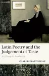 Latin Poetry and the Judgement of Taste cover
