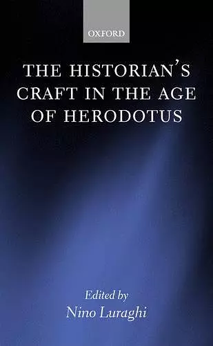 The Historian's Craft in the Age of Herodotus cover