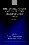 The Environment and Emerging Development Issues: Volume 2 cover