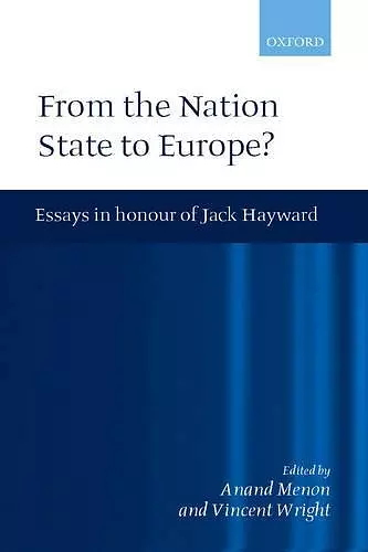 From the Nation State to Europe cover