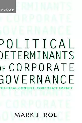 Political Determinants of Corporate Governance cover