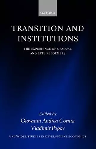 Transition and Institutions cover