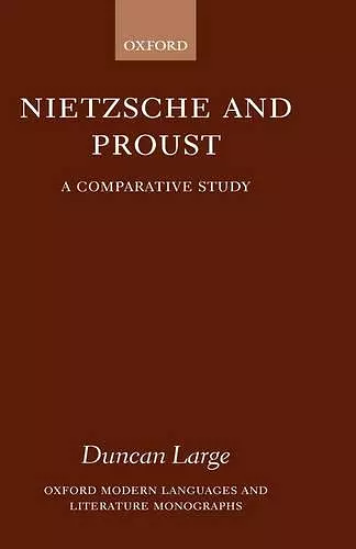 Nietzsche and Proust cover