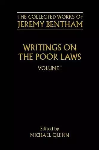 Writings on the Poor Laws cover