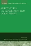 Aristotle's On Generation and Corruption I Book 1 cover