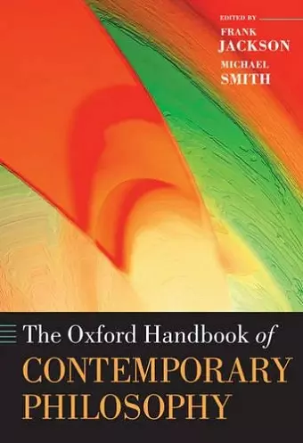 The Oxford Handbook of Contemporary Philosophy cover