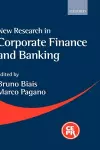 New Research in Corporate Finance and Banking cover