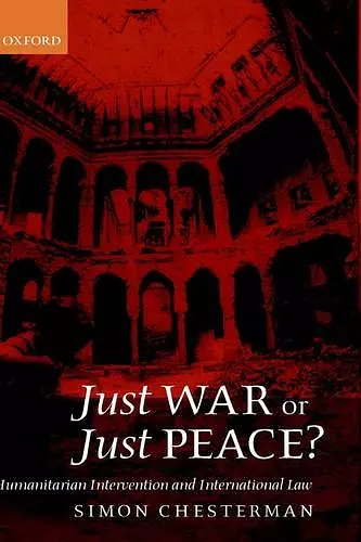 Just War or Just Peace? cover