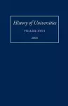 History of Universities: Volume XVI (1) cover