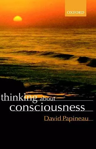 Thinking about Consciousness cover