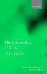 The Conception of Value cover