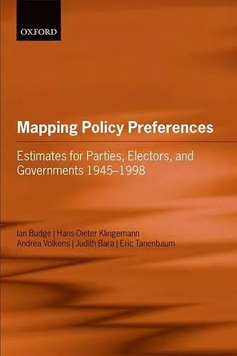 Mapping Policy Preferences cover