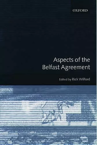 Aspects of the Belfast Agreement cover