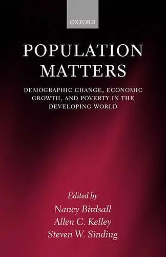 Population Matters cover