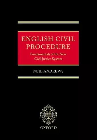 English Civil Procedure cover