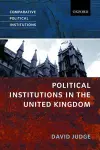 Political Institutions in the United Kingdom cover