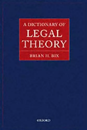 A Dictionary of Legal Theory cover