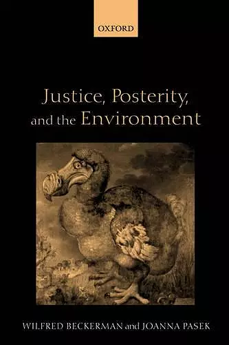 Justice, Posterity, and the Environment cover