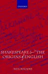 Shakespeare and the Origins of English cover