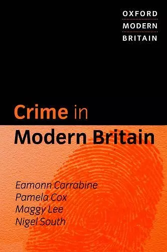 Crime in Modern Britain cover