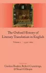 The Oxford History of Literary Translation in English cover