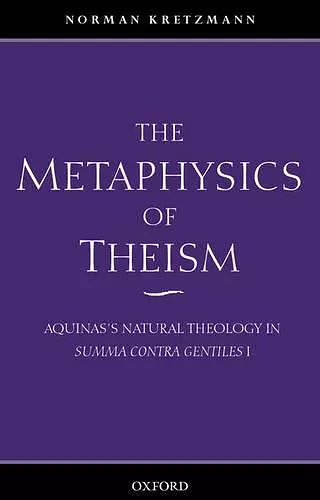 The Metaphysics of Theism cover