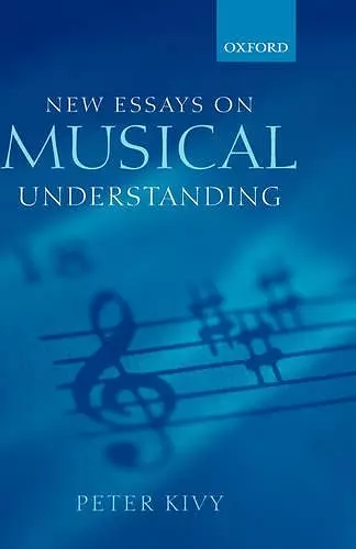 New Essays on Musical Understanding cover